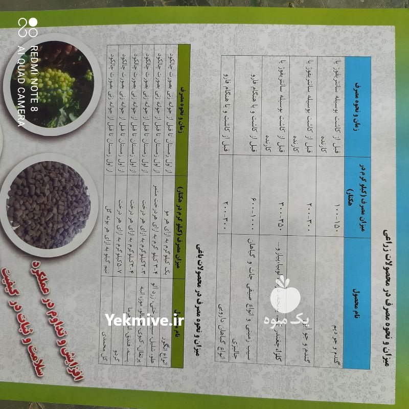 سوپر کود کامل نمونه در ملایر در گروه خرید فروش کود و مواد شیمیایی - اوره پتاس مرغی کمپوست آهن در یکمیوه -عکس2