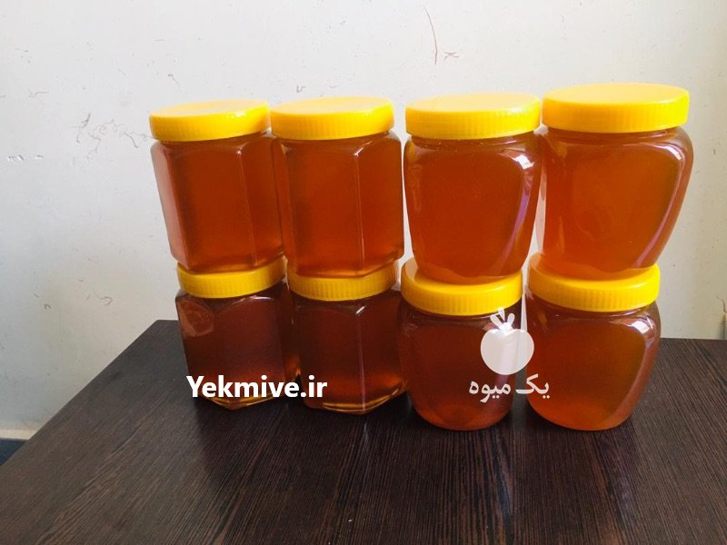 عسل كاملا طبيعي بدون تغذيه شكر در سنندج در گروه عسل شیره و فرآورده ی مربا - طبیعی گون کوهی آویشن در یکمیوه -عکس2