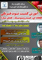 آگهی مشابه آموزش توت فرنگی در گروه سایر خدمات در یکمیوه