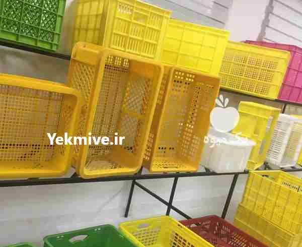 فروش انواع سبد در گروه خرید فروش انواع سبد - میوه پلاستیکی چوبی گل در یکمیوه -عکس1