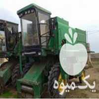 فروش دو دستگاه کمباین جاندیر موتور فرانسه در بجنورد در گروه خرید فروش ماشین آلات کشاورزی - تراکتور تیلر کمباین مدرن در یکمیوه