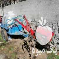 فروش تیلر مزرعه 12 اسب به همراه تریلی و ادوات کشاورزی در ساری در گروه خرید فروش ابزار ها و تجهیزات کشاورزی - دستی برقی ماشینی بیل کلنگ در یکمیوه