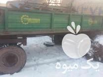 فروش تریلی رومانی همراه با گاوآهن در خسروشهر در گروه خرید فروش ماشین آلات کشاورزی - تراکتور تیلر کمباین مدرن در یکمیوه -عکس1