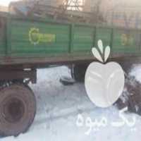 فروش تریلی رومانی همراه با گاوآهن در خسروشهر در گروه خرید فروش ماشین آلات کشاورزی - تراکتور تیلر کمباین مدرن در یکمیوه