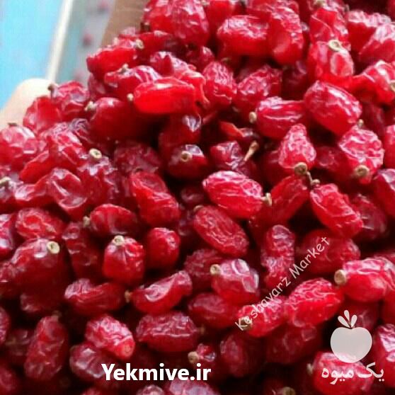 فروش زرشک پفکی ممتاز فاخر خراسان در بیرجند در گروه خرید فروش عمده ازگیل و تمشک و زرشک - ژاپنی فروش مستقیم در یکمیوه -عکس1