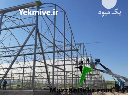 فروش طراحی و اجرای گلخانه در تهران در گروه سازنده - گلخانه باغ مدرن سالن صنعتی سوله انبار در یکمیوه -عکس1