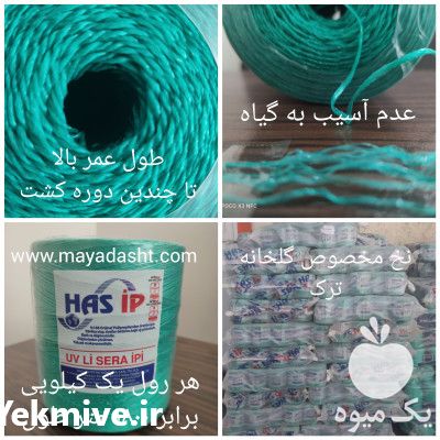 فروش نخ مخصوص گلخانه در تهران در گروه خرید فروش انواع بسته بندی کاغذی - کارتن مقوا در یکمیوه -عکس1