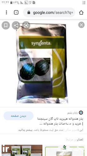 فروش بذر تاپگان هیبرید در اصفهان در گروه خرید فروش بذر - انواع محصول کشاورزی گوجه کتان میوه درخت در یکمیوه -عکس1