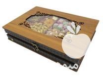 فروش آجیل خوری چوبی  در شیراز در گروه آجیل - فروش عمده محصولات در یکمیوه -عکس1