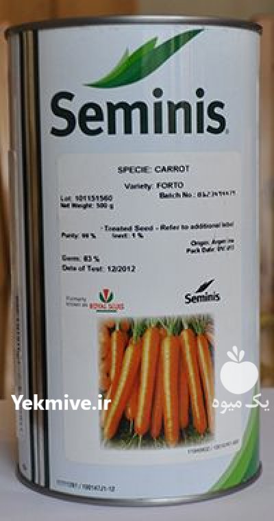 فروش بذر هویج 2313 سمینس در لاهیجان در گروه خرید فروش عمده هویج - فرنگی زرد صادراتی آبگیری قمی دزفول در یکمیوه -عکس1