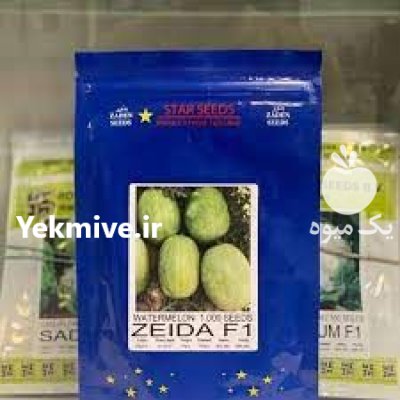 فروش بذر هندوانه زیدا در اراک در گروه خرید فروش عمده هندوانه - صادراتی گرد بیضی زرد قرمز در یکمیوه -عکس1