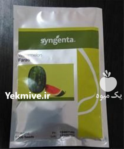 فروش بذر هندوانه فارائو در گرگان در گروه خرید فروش عمده هندوانه - صادراتی گرد بیضی زرد قرمز در یکمیوه -عکس1