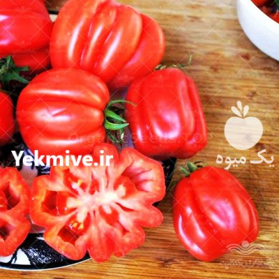 قیمت بذر گوجه فرنگی بیف در اراک در گروه خرید فروش بذر - انواع محصول کشاورزی گوجه کتان میوه درخت در یکمیوه -عکس1