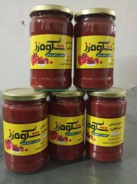 رب خانگی ارگانیک در بردسکن در گروه انواع رب - گوجه انار نارنج خانگی سیب عمده در یکمیوه