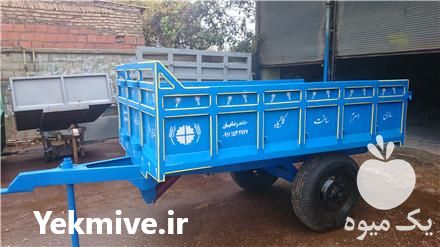 فروش و ساخت تریلی برای تراکتور و تیلر در ساری در گروه خرید فروش ماشین آلات کشاورزی - تراکتور تیلر کمباین مدرن در یکمیوه -عکس1