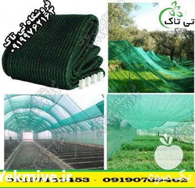 فروش توری سایبان ضد تگرگ و ضد سرما گلخانه در تهران در گروه خرید فروش انواع پوشش ها و ورق ها - پلی استر پلی کربنات نایلون در یکمیوه -عکس1