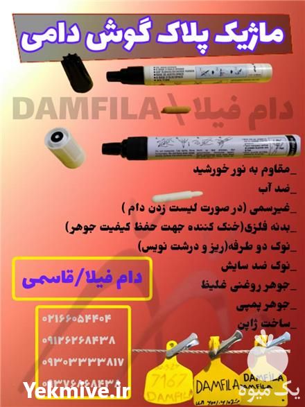 فروش ماژیک پلاک گوش دامی در تهران در گروه تجهیزات دام و طیور - خرید فروش نو دسته دوم در یکمیوه -عکس1