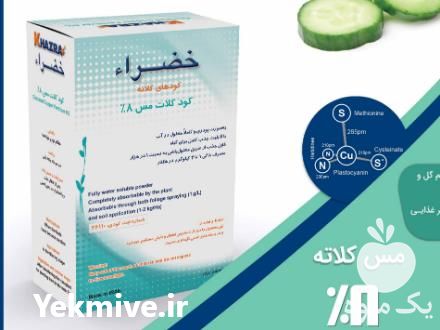 فروش کود سم کلاته مس خضرا در تبریز در گروه خرید فروش کود و مواد شیمیایی - اوره پتاس مرغی کمپوست آهن در یکمیوه -عکس1