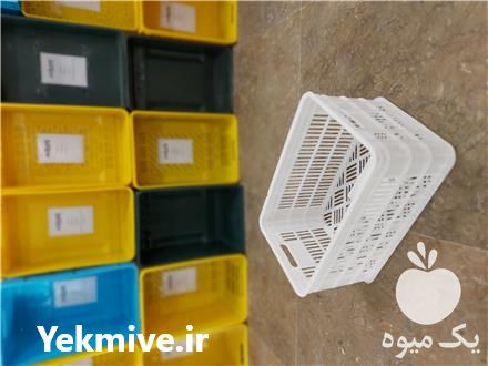 فروش سبد و جعبه حمل پرتقال و مرکبات در تهران در گروه خرید فروش انواع سبد - میوه پلاستیکی چوبی گل در یکمیوه -عکس1