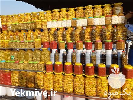 تولید و فروش عمده و جزیی خیارشور و زیتون و ترشیجات در تهران در گروه محصولات ترشی - گل کلم مخلوط لیته هفت بیجار در یکمیوه -عکس1