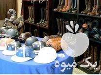 مرکز تولید و فروش انواع لوازم سوارکاری در غرب تهران در گروه اسب و الاغ خر و فروش قاطر- ترکمن عربی سفید نر و ماده در یکمیوه -عکس1