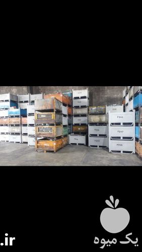 فروش پالت و باکس فلزی در تهران در گروه خرید و فروش پالت پلاستیکی - پالت چوبی در یکمیوه -عکس1