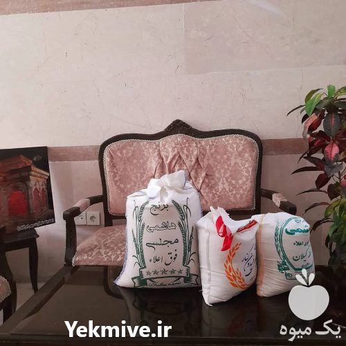 فروش برنج هاشمی آستانه درجه یک در تهران در گروه خرید فروش عمده برنج - نیم دانه عنبر بو هاشمی کاظمی هندی پاکستانی در یکمیوه -عکس1
