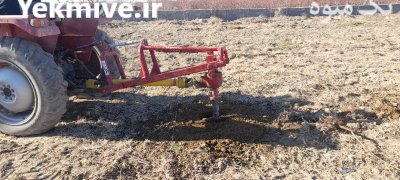 دستگاه چاله کن گیربکس ترک بزرگ در البرز در گروه خرید فروش ابزار ها و تجهیزات کشاورزی - دستی برقی ماشینی بیل کلنگ در یکمیوه -عکس3