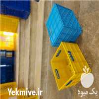 فروش سبد حمل شیر و ماست لبنیات در تهران در گروه خرید فروش انواع سبد - میوه پلاستیکی چوبی گل در یکمیوه
