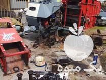 فروش و تعمیر کمباین زنجیری در محل در بهشهر در گروه خرید فروش ماشین آلات کشاورزی - تراکتور تیلر کمباین مدرن در یکمیوه -عکس1