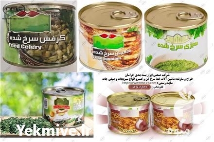 فروش ماشین آلات خط تولید کنسرو صیفی جات و سبزیجات سرخ شده در مشهد در گروه خرید فروش ابزار ها و تجهیزات کشاورزی - دستی برقی ماشینی بیل کلنگ در یکمیوه -عکس1