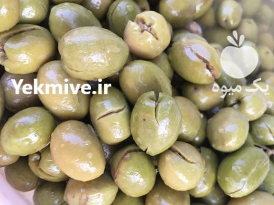 زیتون کنسروی طارم در آب بر در گروه خرید فروش عمده زیتون - سبز سیاه بندری پاکستانی طارم در یکمیوه -عکس1