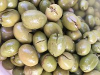 زیتون کنسروی طارم در آب بر در گروه خرید فروش عمده زیتون - سبز سیاه بندری پاکستانی طارم در یکمیوه