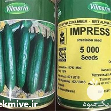 توزیع و فروش بذر خیار ایمپرس در تهران در گروه خرید فروش بذر - انواع محصول کشاورزی گوجه کتان میوه درخت در یکمیوه -عکس1