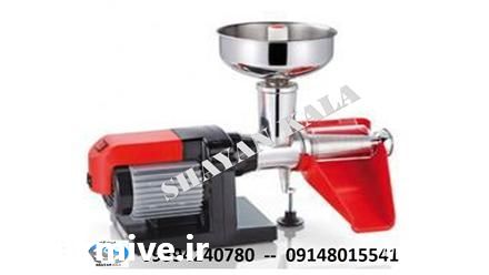 قیمت خرید دستگاه آب گوجه کشی خانگی با ظرفیت پایین شایان کالا در گروه خرید فروش ابزار ها و تجهیزات کشاورزی - دستی برقی ماشینی بیل کلنگ در یکمیوه -عکس1