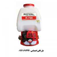 قیمت خرید سمپاش موتوری پشتی رویال دو زمانه مدل R در ایلام در گروه خرید فروش ابزار ها و تجهیزات کشاورزی - دستی برقی ماشینی بیل کلنگ در یکمیوه