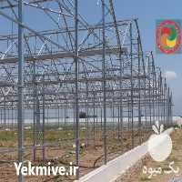 فروش گلخانه پلاستیکی گلخانه شیشه ای ساخت گلخانه پلی کربنات در گروه سازنده - گلخانه باغ مدرن سالن صنعتی سوله انبار در یکمیوه