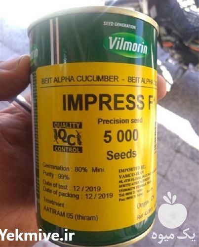 فروش بذر خیار ویدا در بوشهر در گروه خرید فروش بذر - انواع محصول کشاورزی گوجه کتان میوه درخت در یکمیوه -عکس1