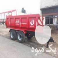 قیمت خرید تریلی جفت محور برای تراکتور در گروه خرید فروش ماشین آلات کشاورزی - تراکتور تیلر کمباین مدرن در یکمیوه