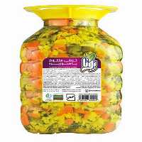 قیمت خرید ترشی لیته و مخلوط و میوه ای در شیراز در گروه محصولات ترشی - گل کلم مخلوط لیته هفت بیجار در یکمیوه