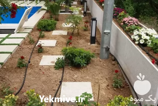 اجرای آبیاری قطره ای هوشمند در استان تهران و کرج در گروه خرید و فروش انواع تجهیزات آبیاری در یکمیوه -عکس1