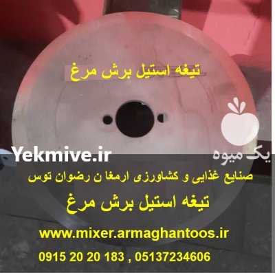 تیغه دستگاه برش مرغ 25 سانت در مشهد در گروه تجهیزات مرغداری در یکمیوه -عکس1
