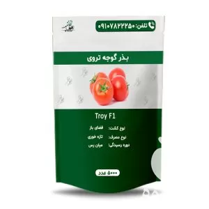 فروش بذر گوجه فرنگی تروی در تبریز در گروه خرید و فروش بذر گوجه در یکمیوه -عکس1