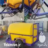 تانکر چرخدار فلزی تانکر سمپاش کششی در تهران در گروه خرید و فروش سمپاش در یکمیوه