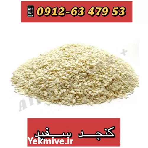 فروش قیمت کنجد هندی در تهران در گروه خرید و فروش دانه های روغنی در یکمیوه -عکس1