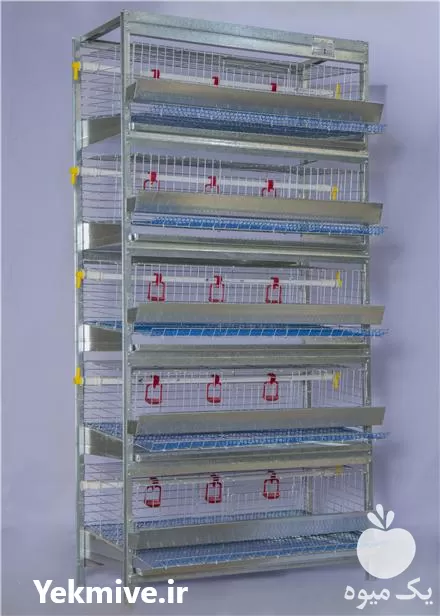 خرید مستقیم قفس بلدرچین قفس مرغ در گروه تجهیزات مرغداری در یکمیوه -عکس1