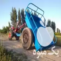 یک دستگاه تیلر صفر مزرعه 155 اسب در گروه خرید و فروش انواع تیلر در یکمیوه