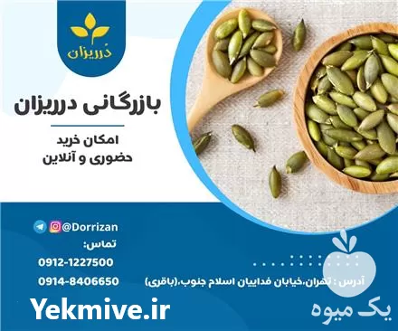 خرید عمده مغز تخمه کدو مخصوص در تهران در گروه خرید و فروش انواع تخمه در یکمیوه -عکس1