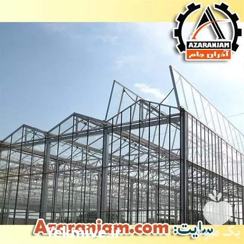 ساخت گلخانه اسپانیایی مادام العمر ارزان در تهران در گروه سازنده در یکمیوه -عکس1