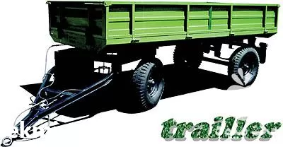 خرید تولیدی تریلی پشت تراکتوری کفی در تهران در گروه خرید و فروش تریلی در یکمیوه -عکس1